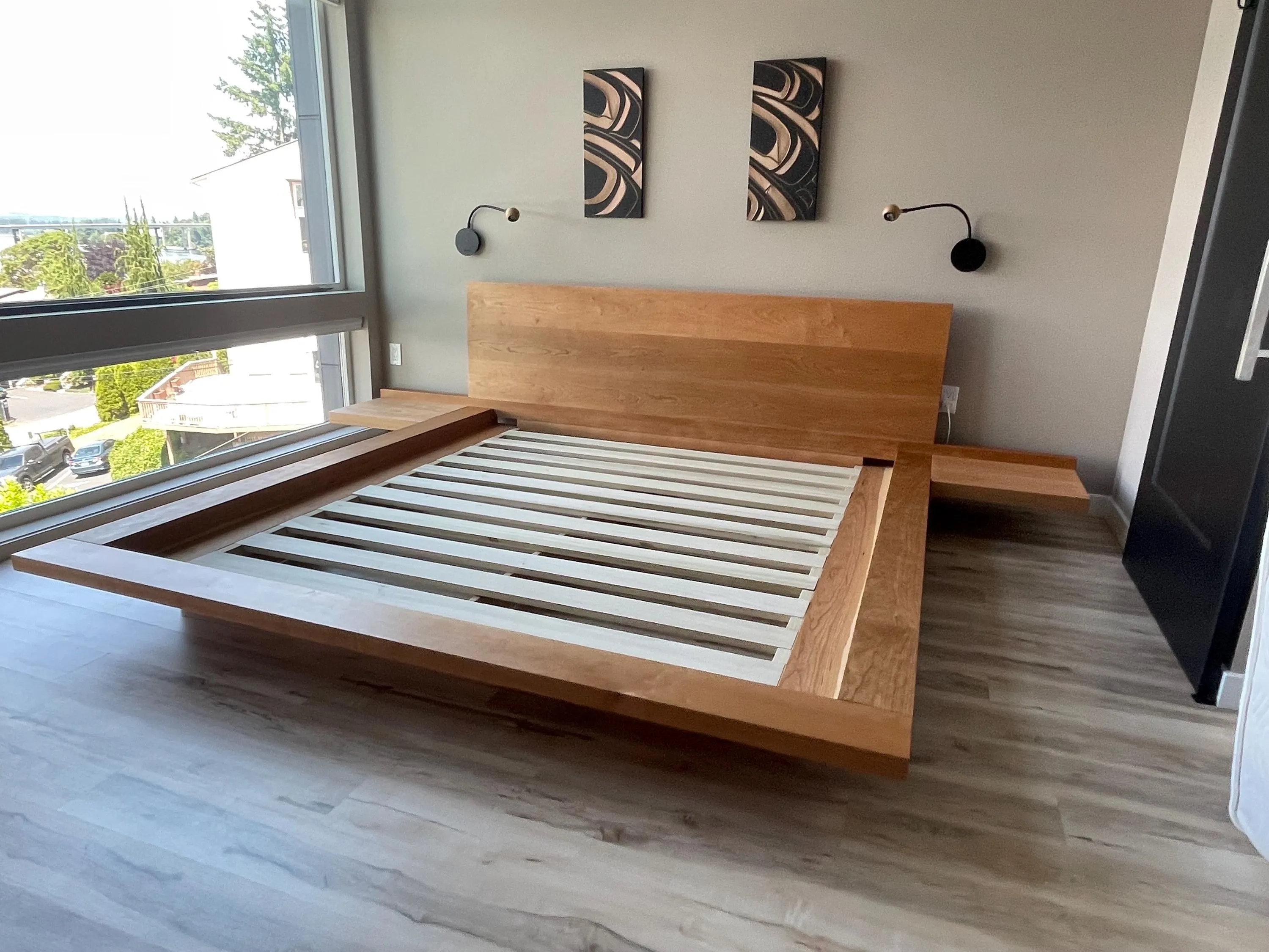 Walnut Platform Bed